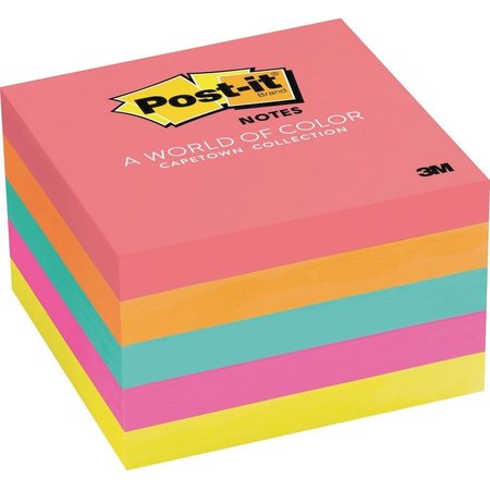POST-IT Notes, Post-It, 3X3, 5Pk, Ast Pk MMM6545PK